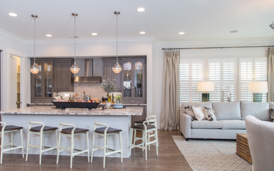 Shutters in a kitchen