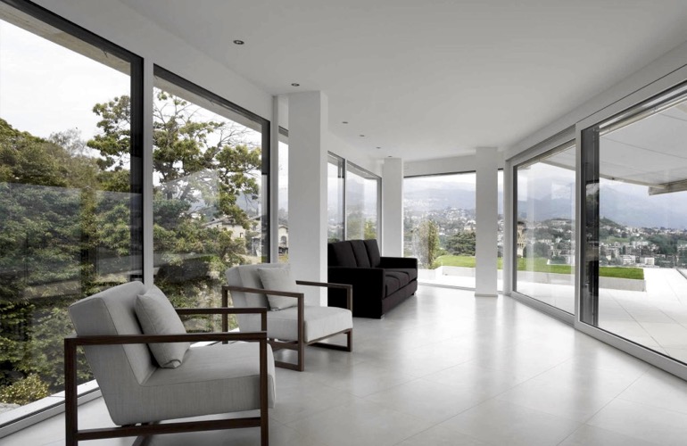 Window Film For A Contemporary Room In Houston Window film in a contemporary home