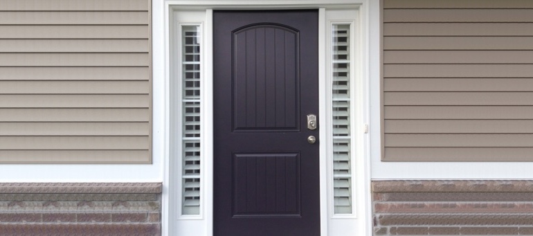 Entry Door Sidelight Shutters In Houston, TX